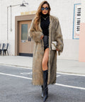 The Manhattan Long Faux Fur Coat