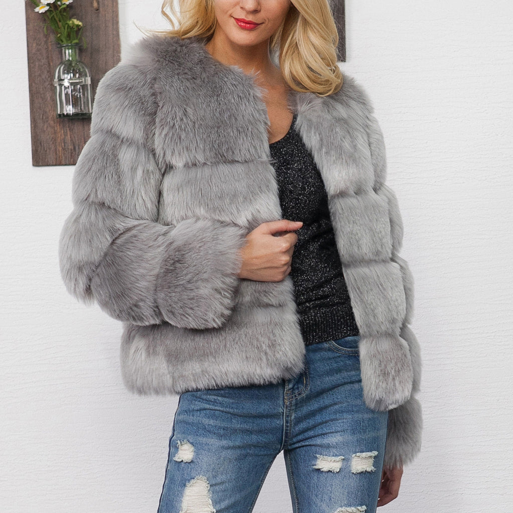 The Après Luxe Faux Fur Jacket