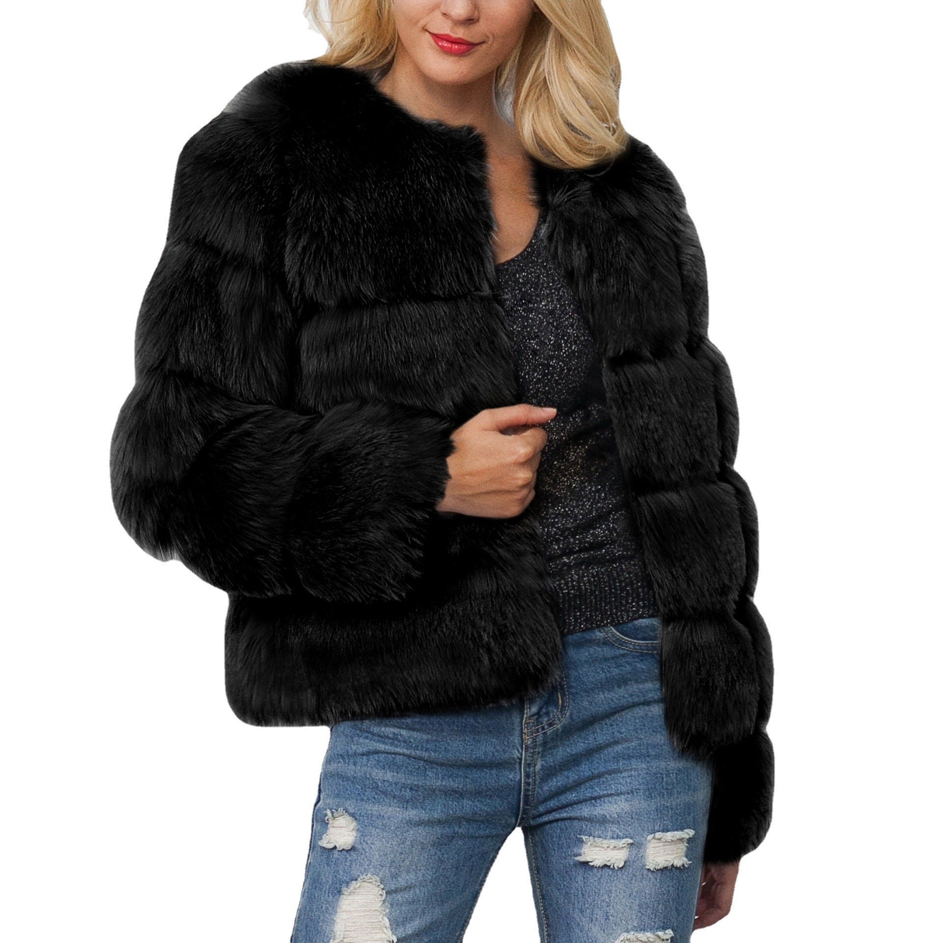 The Après Luxe Faux Fur Jacket