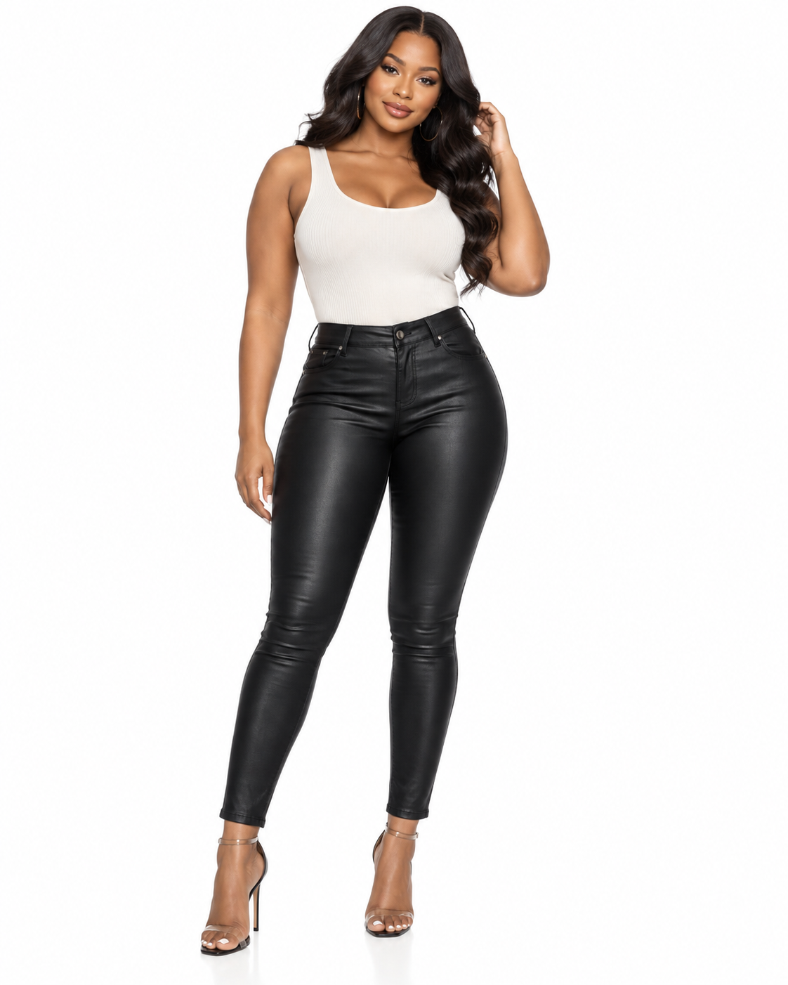 The After Hours Faux Leather Pant