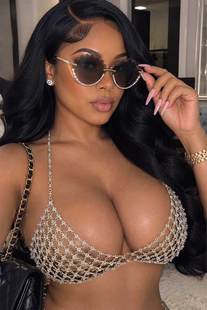 The Diamond Mesh Bralette