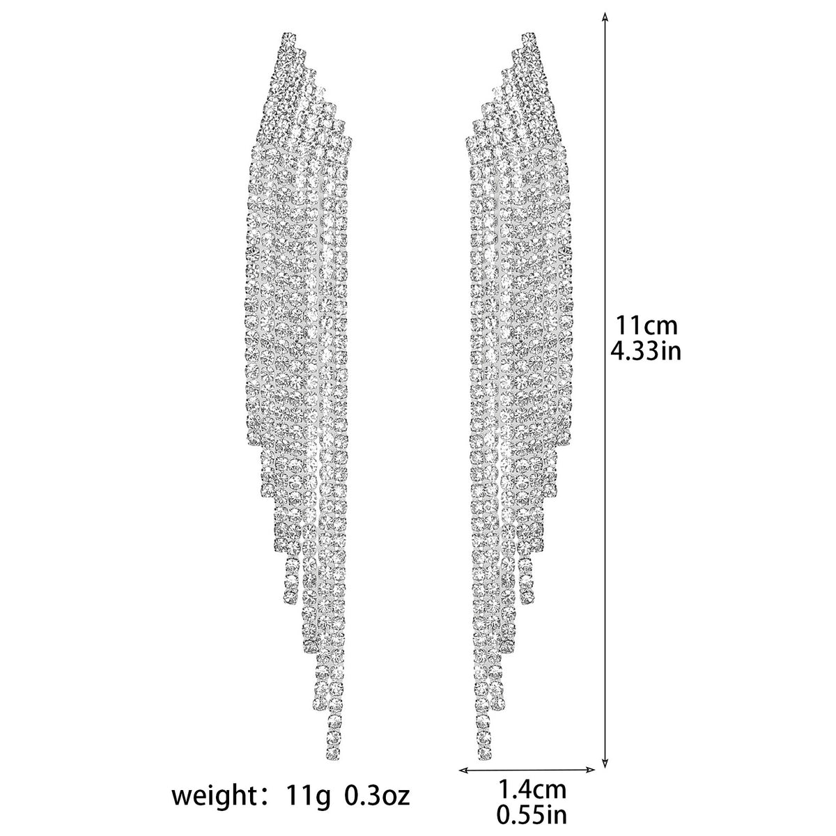 The Diamond Drip Earrings